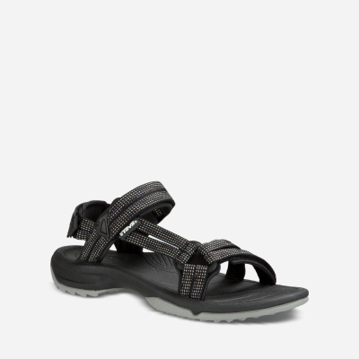 Teva Terra Fi Lite - Women's Teva Hiking Sandals - Light Black / Grey | India (ASJB12590)